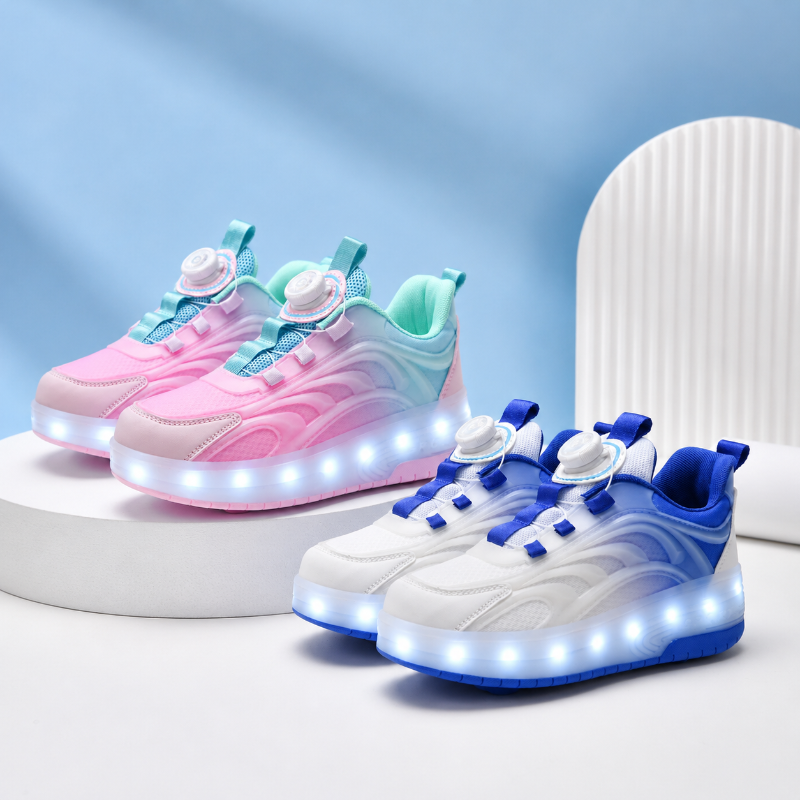 Light-Up Skate Shoes – LED & Komfortabel – Leuchtende Rollschuhe