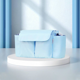 ToddlerOrganizer – Wasserabweisend & geräumig – Kinderwagen-Organizer mit Flaschenhaltern