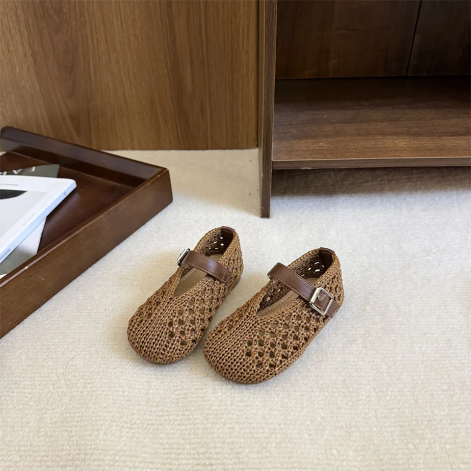 LittleWalkers – Bequem & atmungsaktiv – Mary-Jane-Ballerinas