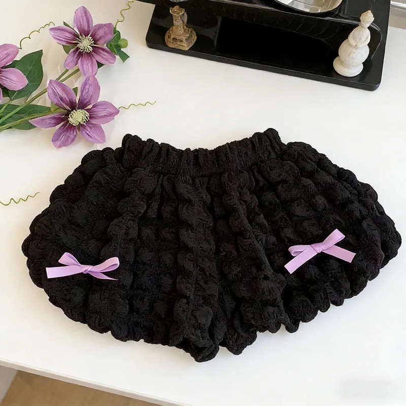 LovelyBloom – Weich & niedlich – Kinderhose mit Rüschen und Schleife