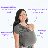 SoftNest - Bequem, atmungsaktiv und sicher – ergonomische Babytrage