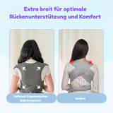 SoftNest - Bequem, atmungsaktiv und sicher – ergonomische Babytrage