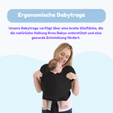 SoftNest - Bequem, atmungsaktiv und sicher – ergonomische Babytrage