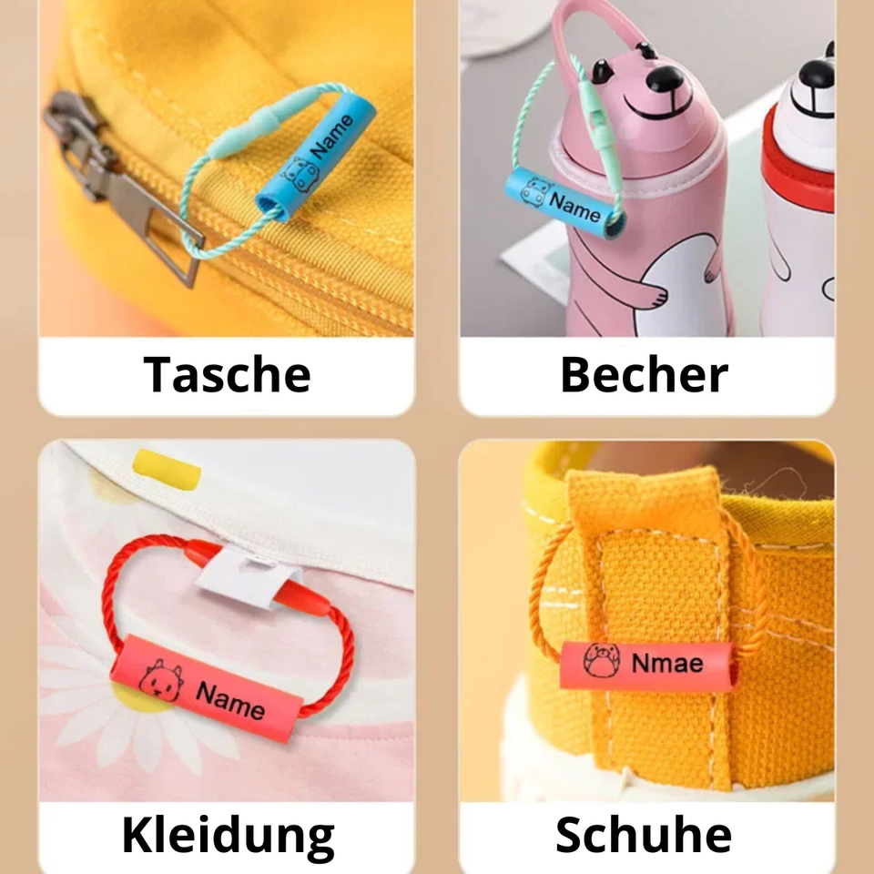 TagBuddy – Sicher & Persönlich – Personalisiertes Namensschild