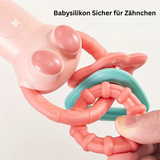 TinyZintuig – Sicher & lehrreich - Babyrassel für die sensorische Entwicklung