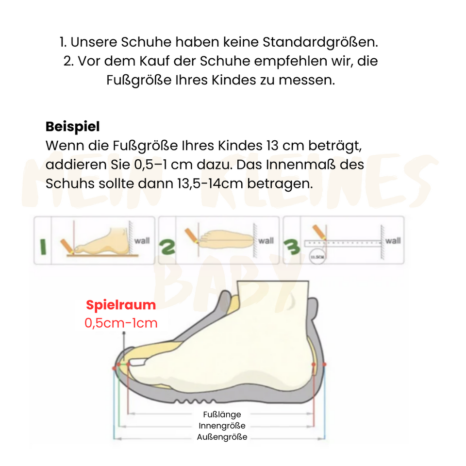 Barefoot – Breite Nase & Komfort – Barefoot Kindersneaker