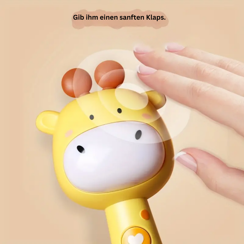 TinyZintuig – Sicher & lehrreich - Babyrassel für die sensorische Entwicklung