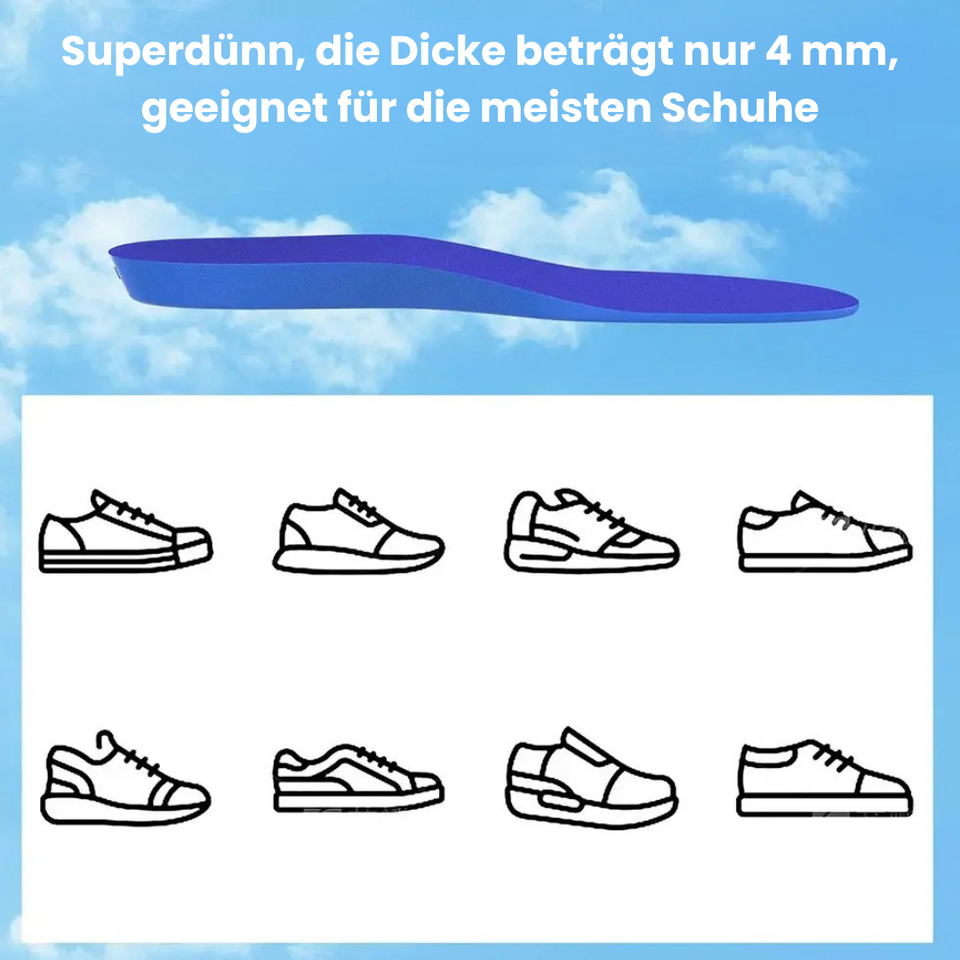 SafeSteps – Seelenfrieden für unterwegs - Airtag Einlegesohle