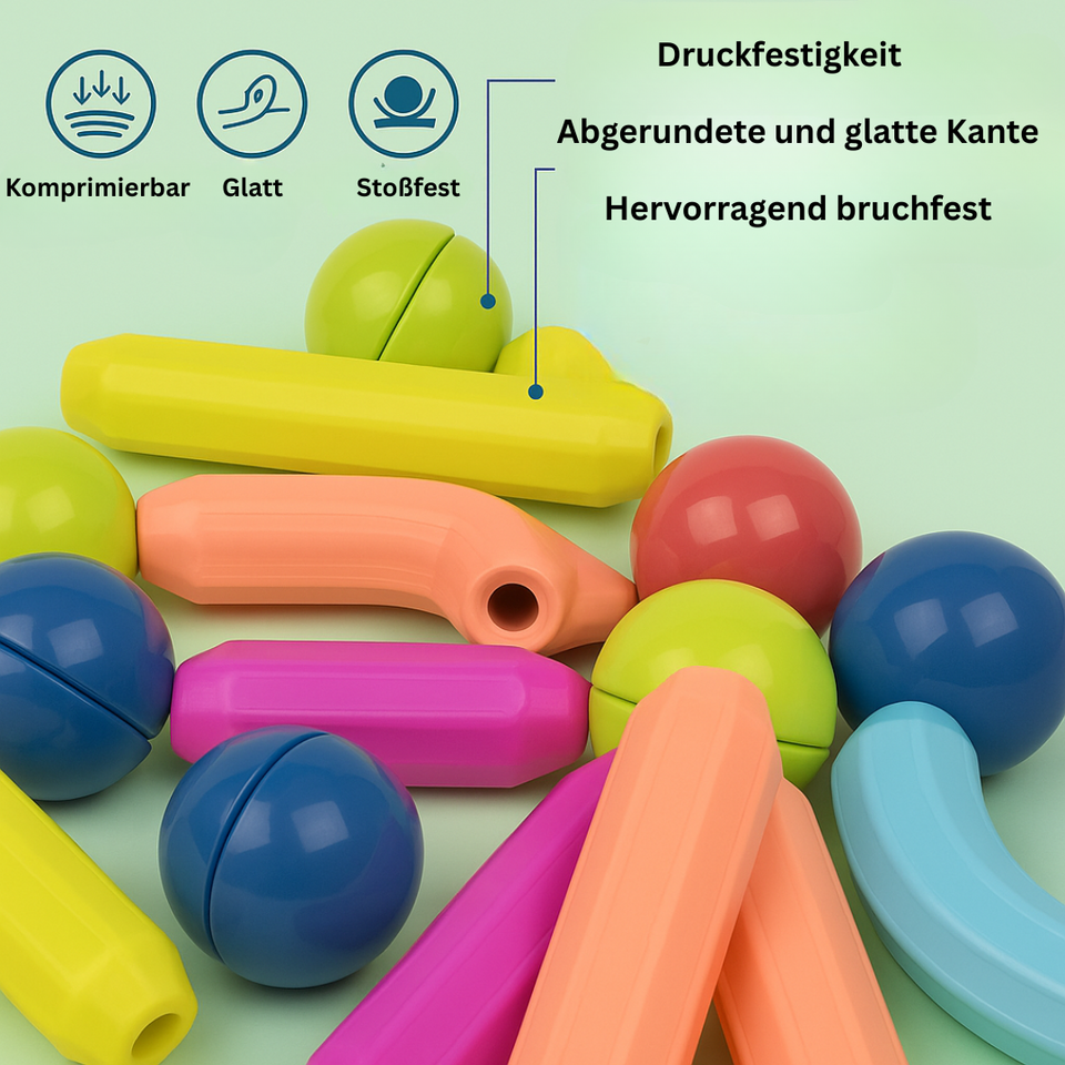 Magnet Toys™ - Kreativität entwickeln - Magnetische Stäbe