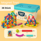 Magnet Toys™ - Kreativität entwickeln - Magnetische Stäbe
