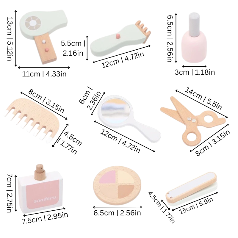 Woods – Fantasievoll & Nachhaltig – Beauty Salon Spielset