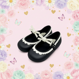MiniChic – Eleganz & Stil – Kinderschläppchen mit Schleife