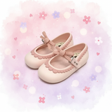 MiniChic – Eleganz & Stil – Kinderschläppchen mit Schleife