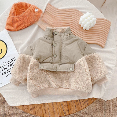 Mini Fashion™ - Super Warm - Fleece-Lammwolljacke