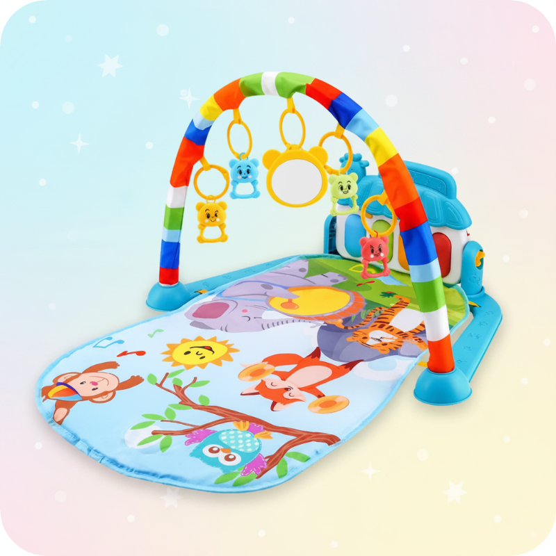 Musical Baby Play Gym – Farbenfroh & lehrreich – Baby-Gymnastikmatte