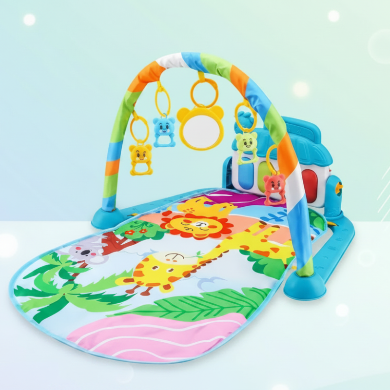 Musical Baby Play Gym – Farbenfroh & lehrreich – Baby-Gymnastikmatte
