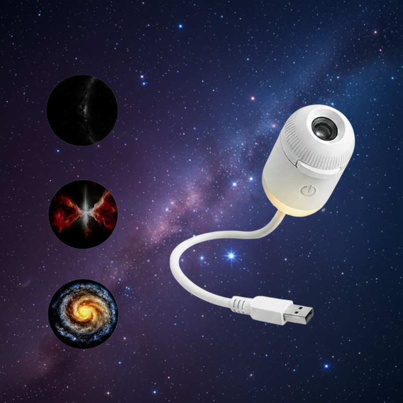 NightSky – Dimmbar & magisch im Schlafzimmer – LED-Galaxy-Lampe