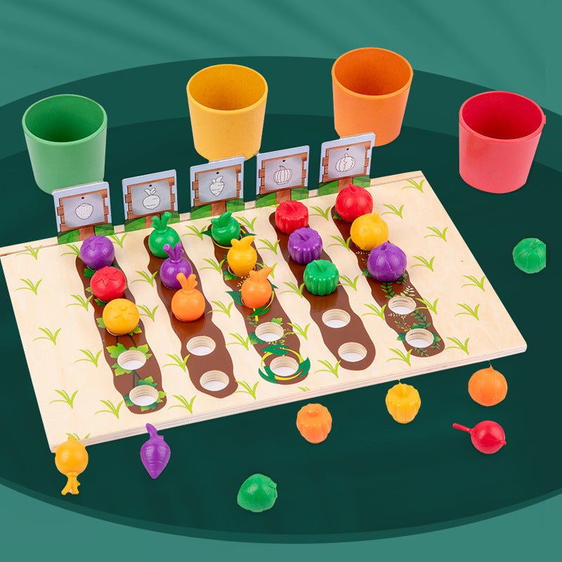 EduFarm – Spielerisches Lernen - Montessori-Zähl- und Ausmalspiel für Kinder