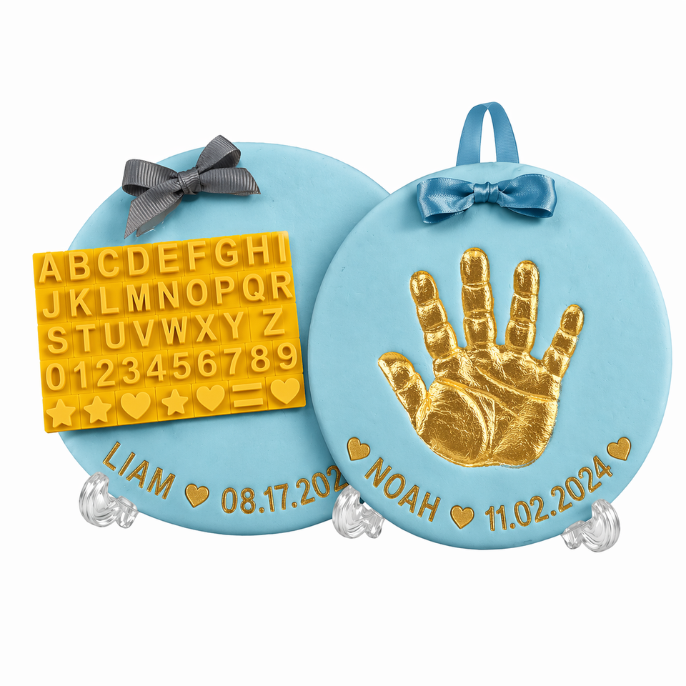Baby Imprint Clay Kit – Erinnerung & Einzigartig – Ton-Abdruck-Set