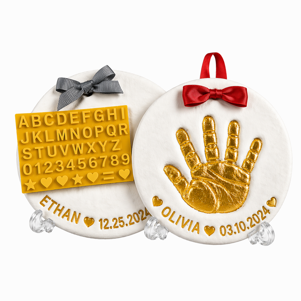 Baby Imprint Clay Kit – Erinnerung & Einzigartig – Ton-Abdruck-Set