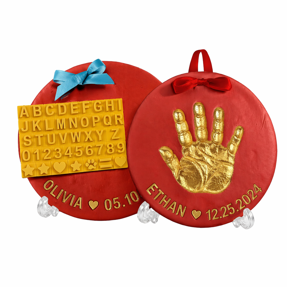 Baby Imprint Clay Kit – Erinnerung & Einzigartig – Ton-Abdruck-Set