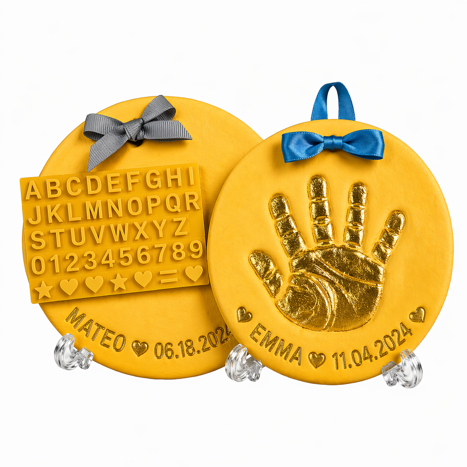 Baby Imprint Clay Kit – Erinnerung & Einzigartig – Ton-Abdruck-Set