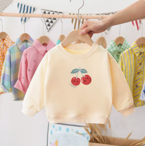 Mini Fashion™ - Kirsche Pullover