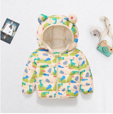 Mini Fashion™ - Polyester Wintermantel mit Kapuze