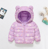 Mini Fashion™ - Polyester Wintermantel mit Kapuze