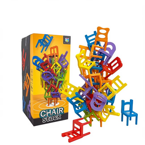 Chair Stack™ - Interaktiv & Kreativität fördern - Stapelstuhlspiel