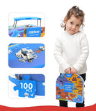 GeoMap – Lehrreich & unterhaltsam – Weltkarte-Bodenpuzzle