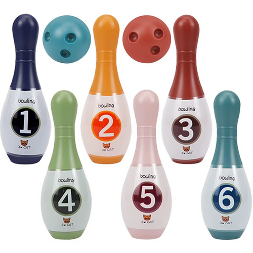 Mini Bowling Kit™ - Cijfers & Fun - Bowling Set