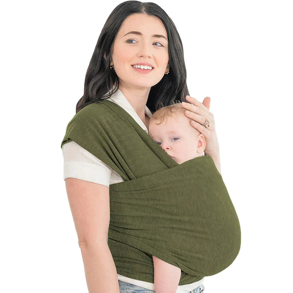 ComfortCarry – Rückenfreundliches Tragen – Ergonomisches Babytragetuch