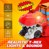 JurassicTruck™ – Cool & Lustig – Zusammenklappbarer Dino-Transportwagen