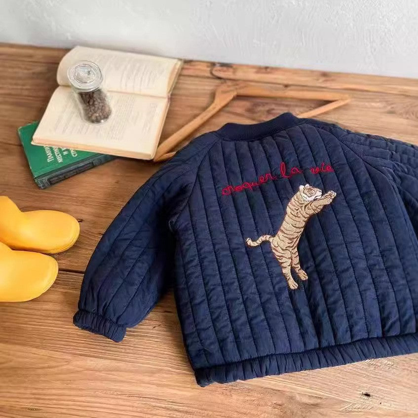 WildCharm – Warm & einzigartig – Gesteppte Kinderjacke