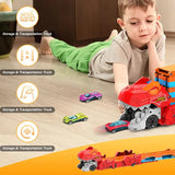 JurassicTruck™ – Cool & Lustig – Zusammenklappbarer Dino-Transportwagen