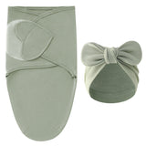 DreamNest – Ruhe & Komfort – Luxuriöses Wickeltuch mit Mütze