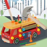 Woods™ - Feinmotorik und Koordination - Spielzeug-Bauwagen