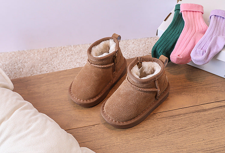 CozySteps – Wärmend & Praktisch – Kinder-Stiefeletten