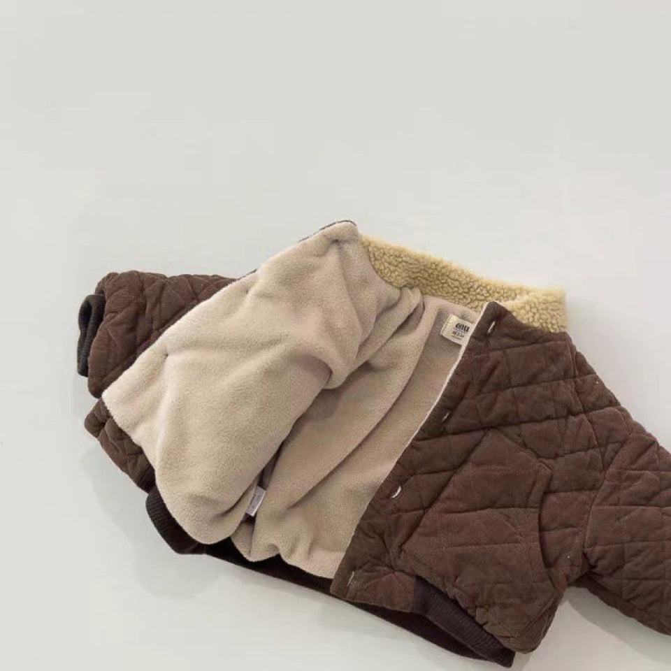 LittleWanderer – Warm & stilvoll – Gesteppte Kinderjacke