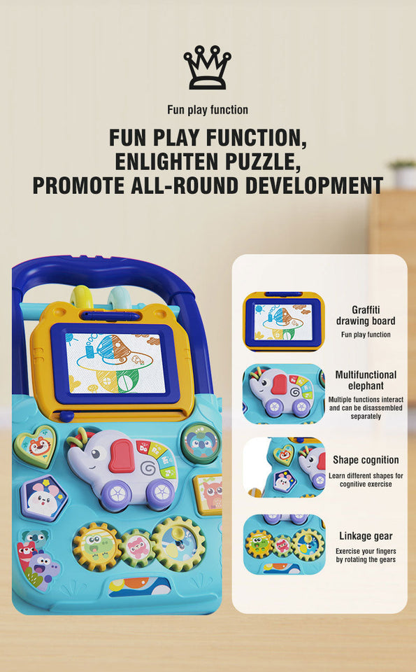 BabyWalker – Lernen & Spielen – Lauflernwagen mit Aktivitätsbrett