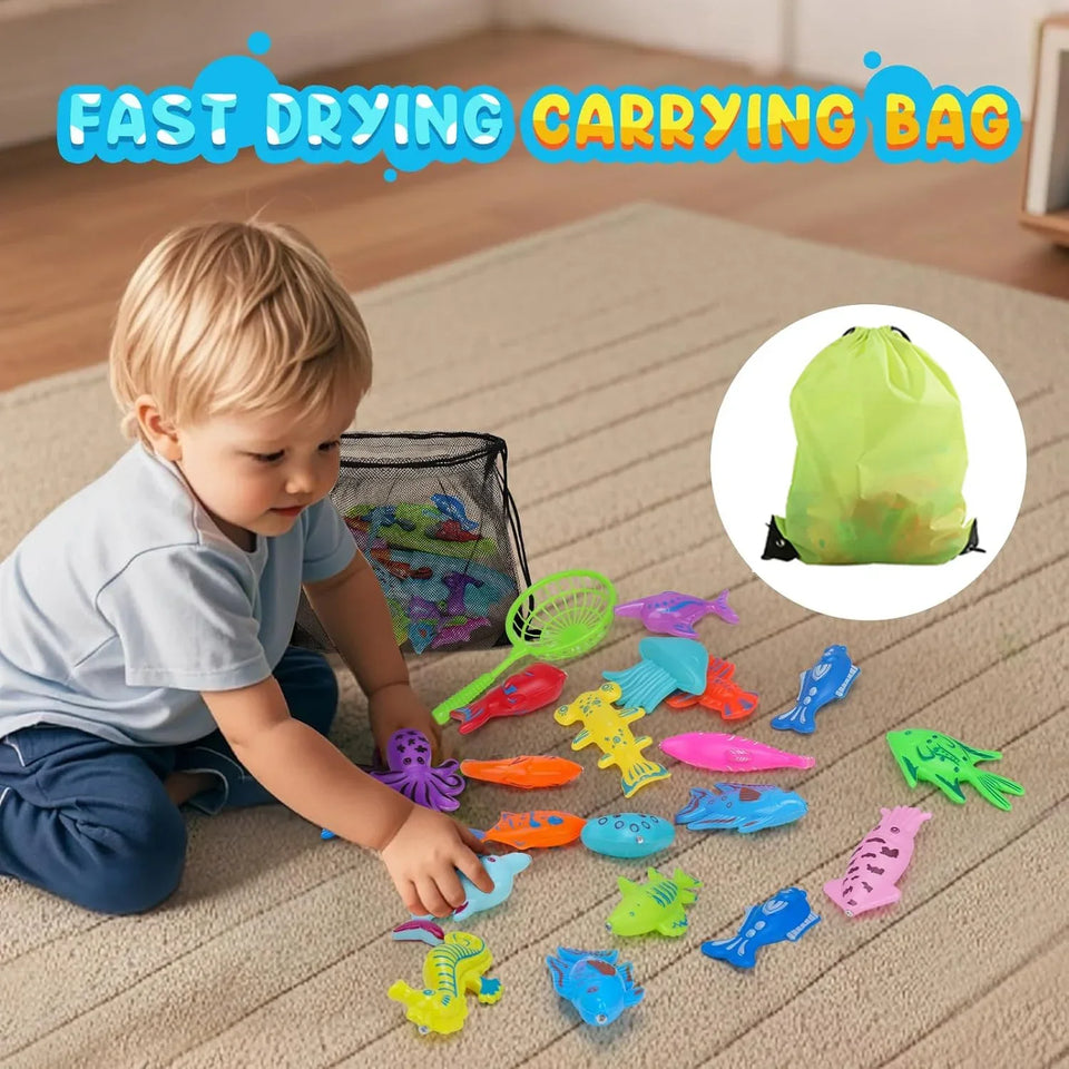 Fishing Game – Lernen & Entdecken - Magnetisches Fischspiel