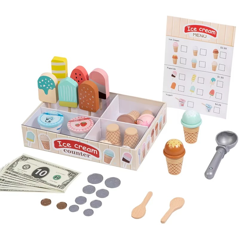 Ice Cream Playset™ - Kreativ und lehrreich - Eiscreme-Spielset