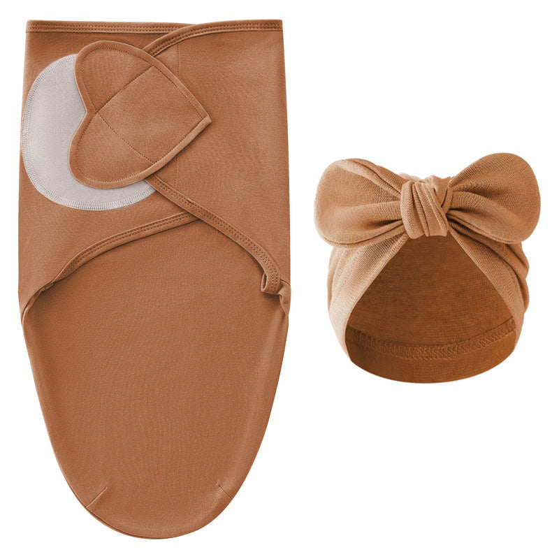 DreamNest – Ruhe & Komfort – Luxuriöses Wickeltuch mit Mütze