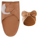 DreamNest – Ruhe & Komfort – Luxuriöses Wickeltuch mit Mütze