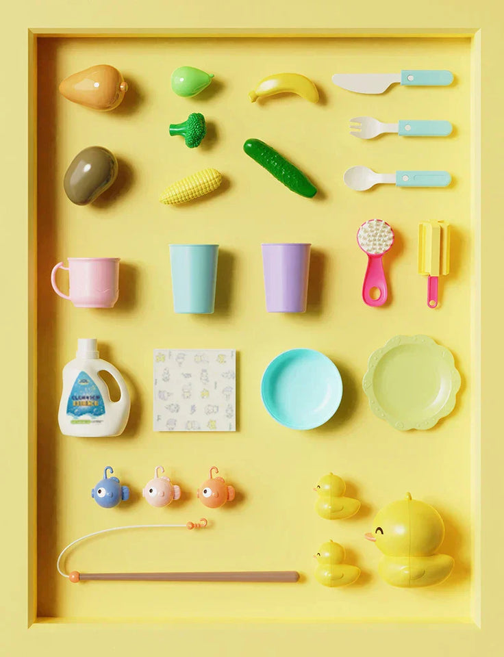 Children Kitchen – Wasserspaß & Lernen – 2-in-1-Spülbecken