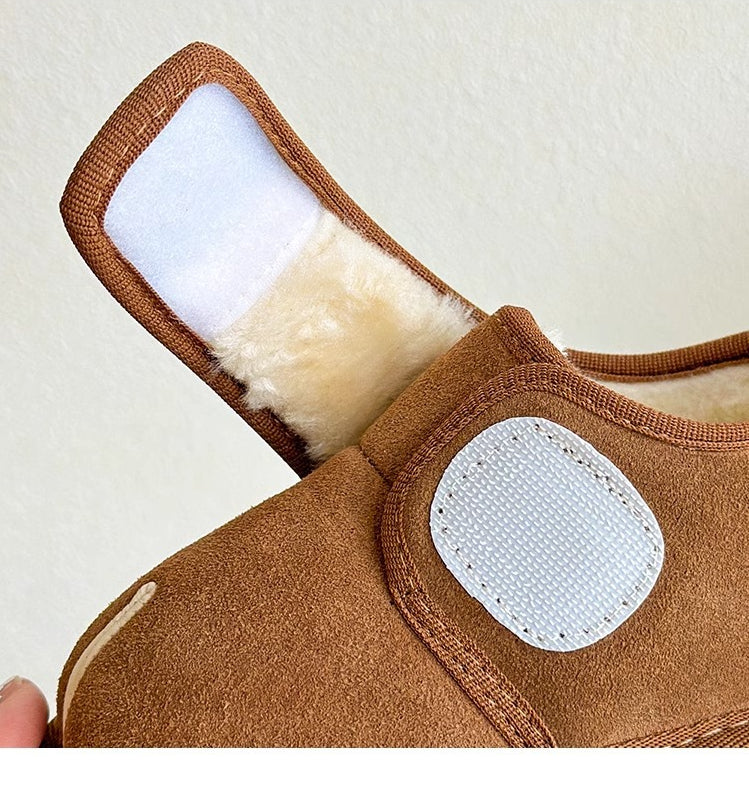 CozyStep Kids – Warm & Selbstständig – Djamena Klettverschlussschuhe