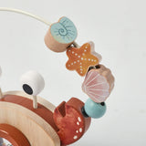 Crab Pull Toy™ – Spielen & Lernen – Hölzerne Krabbe