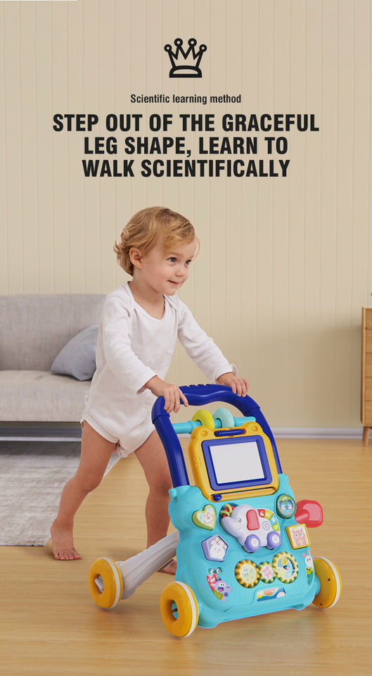 BabyWalker – Lernen & Spielen – Lauflernwagen mit Aktivitätsbrett