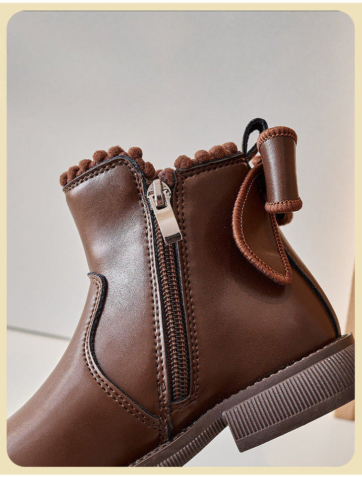 Mini Fashion – Komfort & Stil – Lederstiefeletten